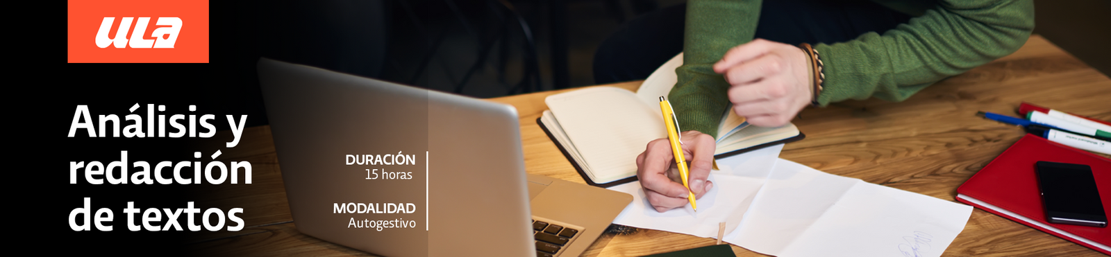 Curso de Análisis y redacción de textos